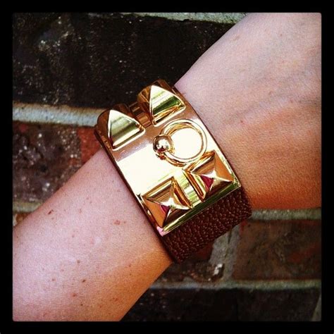 hermes inspired leather cuff|authentic Hermes bracelets online.